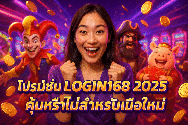 โปรโมชั่น LOGIN168 2025 คุ้มหรือไม่สำหรับมือใหม่