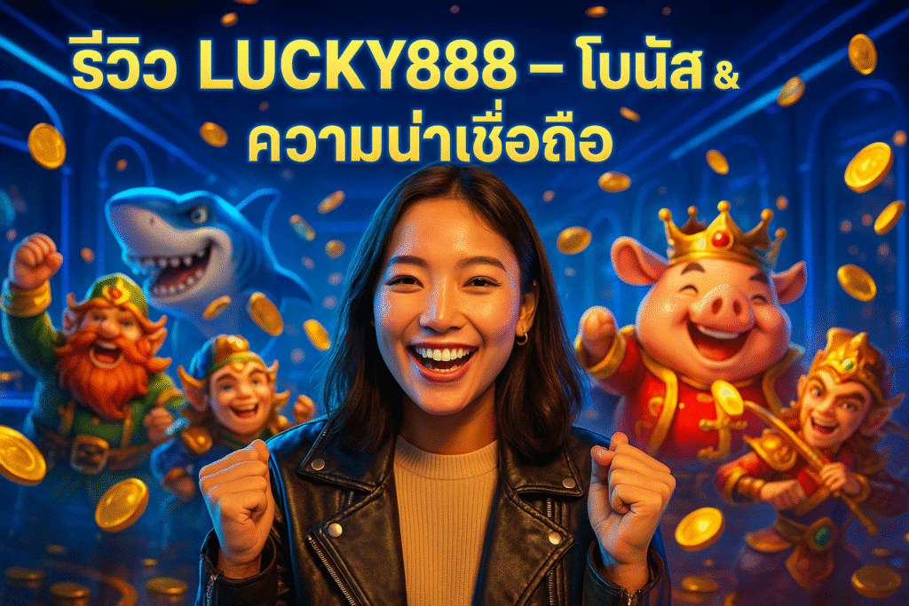 รีวิว LUCKY888 – โบนัส & ความน่าเชื่อถือ