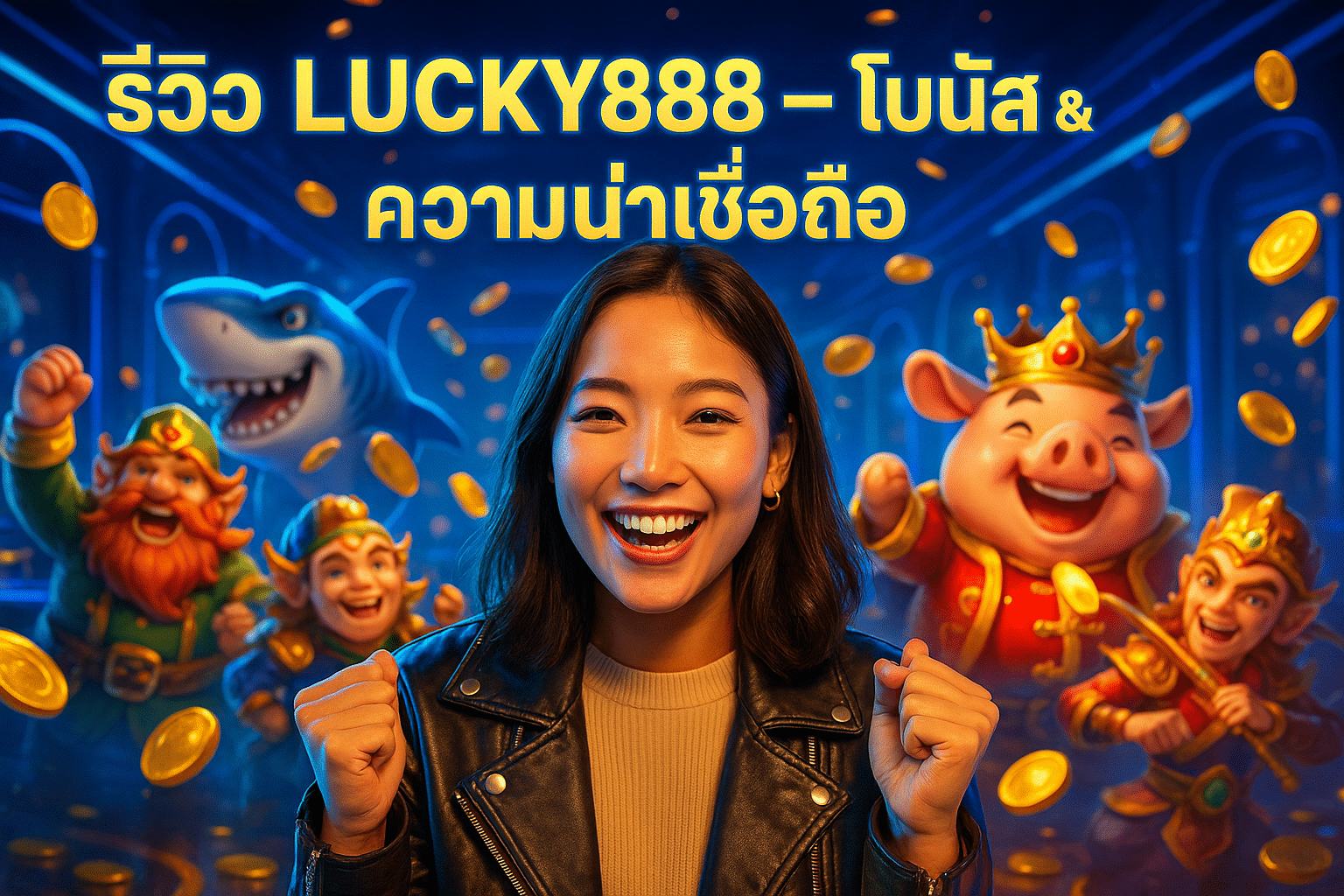 รีวิว LUCKY888 – โบนัส & ความน่าเชื่อถือ