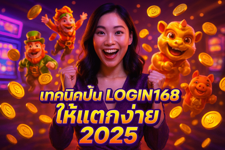 เทคนิคปั่น LOGIN168 ให้แตกง่าย 2025